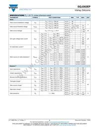 SQJ262EP-T1_GE3 Datasheet Page 2