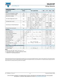 SQJ401EP-T1_GE3 Datasheet Page 2