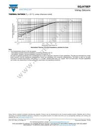 SQJ479EP-T1_GE3 Datasheet Page 6