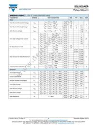 SQJ500AEP-T1_GE3 Datasheet Page 2