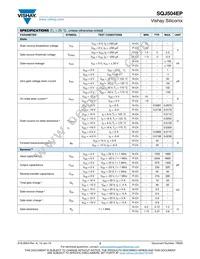 SQJ504EP-T1_GE3 Datasheet Page 2