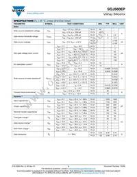 SQJ560EP-T1_GE3 Datasheet Page 2
