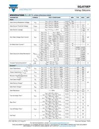 SQJ570EP-T1_GE3 Datasheet Page 2