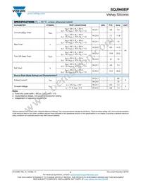 SQJ940EP-T1_GE3 Datasheet Page 3