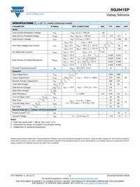 SQJ941EP-T1-GE3 Datasheet Page 2