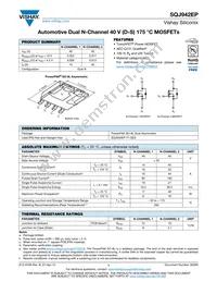 SQJ942EP-T1_GE3 Datasheet Cover