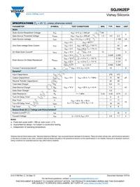 SQJ962EP-T1-GE3 Datasheet Page 2