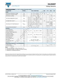 SQJ968EP-T1_GE3 Datasheet Page 2