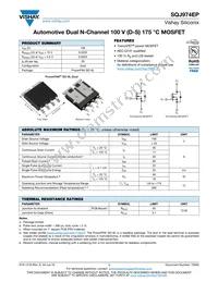 SQJ974EP-T1_GE3 Datasheet Cover