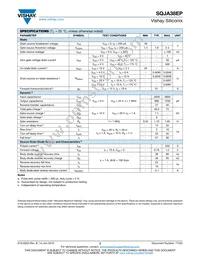 SQJA38EP-T1_GE3 Datasheet Page 2