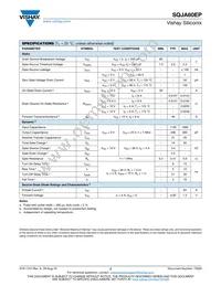 SQJA60EP-T1_GE3 Datasheet Page 2