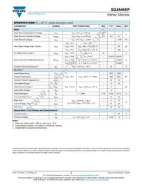 SQJA96EP-T1_GE3 Datasheet Page 2