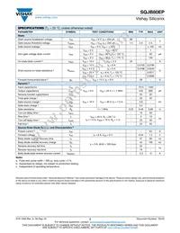 SQJB80EP-T1_GE3 Datasheet Page 2