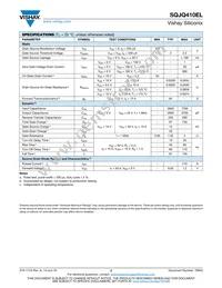 SQJQ410EL-T1_GE3 Datasheet Page 2