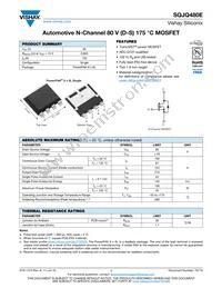 SQJQ480E-T1_GE3 Datasheet Cover