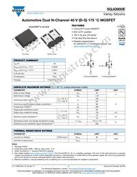 SQJQ900E-T1_GE3 Datasheet Cover