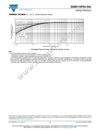 SQM110P04-04L-GE3 Datasheet Page 6