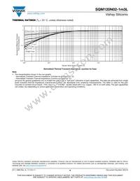 SQM120N02-1M3L_GE3 Datasheet Page 6