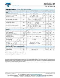 SQM35N30-97_GE3 Datasheet Page 2