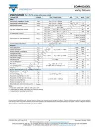 SQM40020EL_GE3 Datasheet Page 2