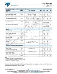 SQM40031EL_GE3 Datasheet Page 2