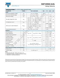 SQP120N06-3M5L_GE3 Datasheet Page 2