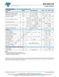 SQP120N10-09_GE3 Datasheet Page 2