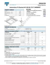 SQS401EN-T1_GE3 Datasheet Cover