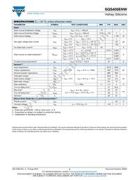 SQS405ENW-T1_GE3 Datasheet Page 2