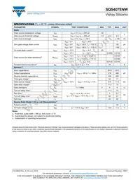 SQS407ENW-T1_GE3 Datasheet Page 2