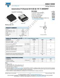 SQS411ENW-T1_GE3 Datasheet Cover