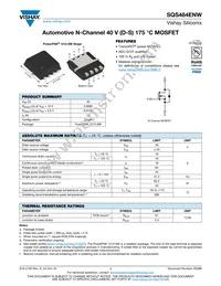 SQS484ENW-T1_GE3 Datasheet Cover