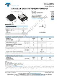 SQSA80ENW-T1_GE3 Datasheet Cover