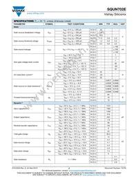 SQUN702E-T1_GE3 Datasheet Page 2
