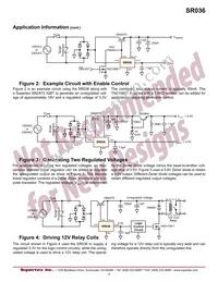 SR036SG-G Datasheet Page 9