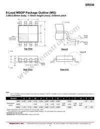 SR036SG-G Datasheet Page 12