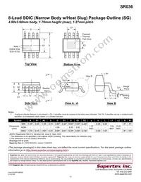 SR036SG-G Datasheet Page 13