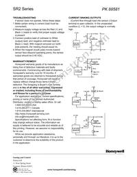 SR2C-B4 Datasheet Page 2