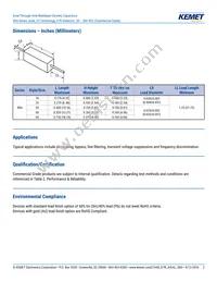 SRA25B104KGS Datasheet Page 2