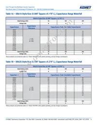 SRA25B104KGS Datasheet Page 4