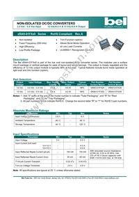 SRAH-01FX50R Datasheet Cover