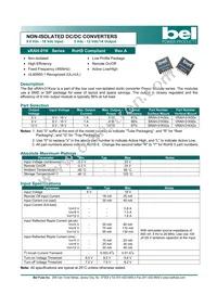 SRAH-01K900R Datasheet Cover