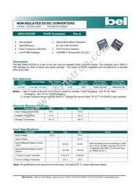 SRAH-03C500R Datasheet Cover