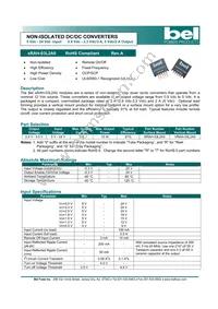 SRAH-03L2A00 Datasheet Cover