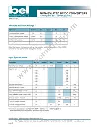 SRAH-05A500R Datasheet Page 2