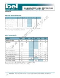 SRAH-05C250R Datasheet Page 2
