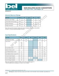 SRAH-07C250R Datasheet Page 2