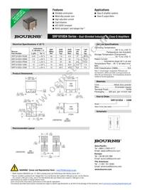 SRF1010DA-150M Datasheet Cover