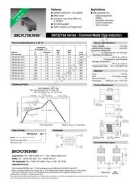 SRF3216A-601Y Datasheet Cover