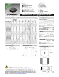 SRN4018-331M Datasheet Cover